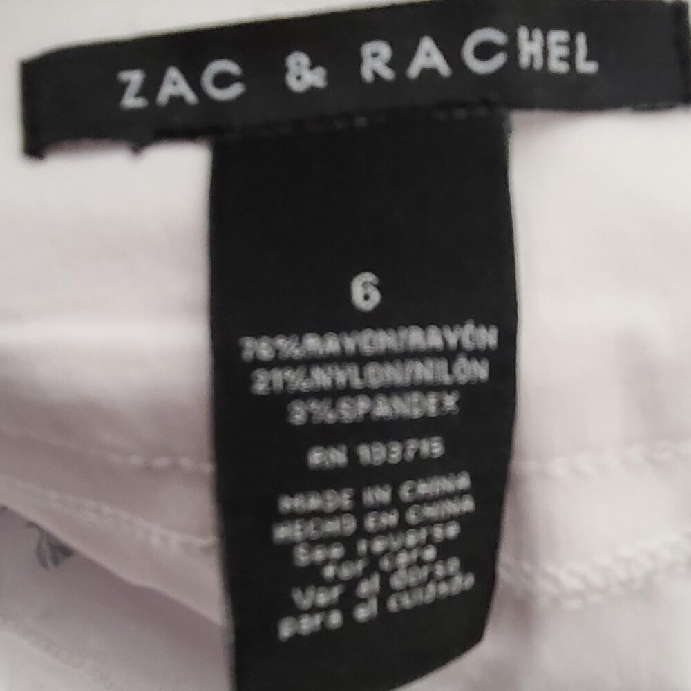 NWT Zac & Rachel White Floral Skort - Picture 7 of 14